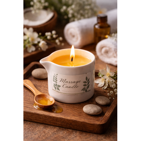 Bougie de massage